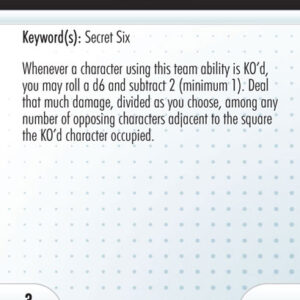 ATA card - Secret Six LE