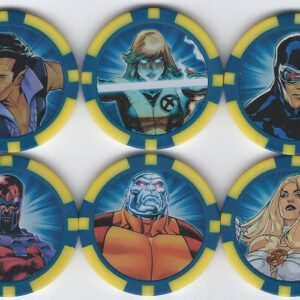 Action Tokens X-Men Complete Set of 6