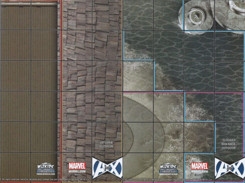 Map - Latveria / Flooded Wakanda (Avengers vs X-Men)