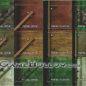 Tokens Objects - Horrorclix Portal Closed/Open (6 tokens)