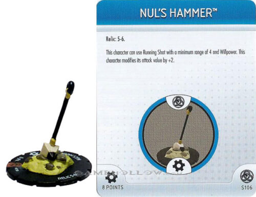 #S106 - Nul's Hammer 3D Object LE Book of the Skull