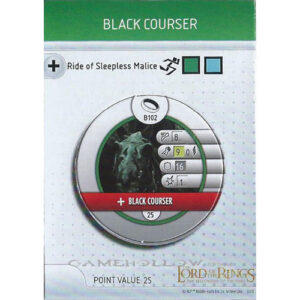 #B102 - Black Courser (bystander token)