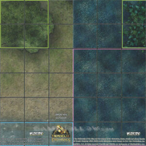 Map - Amon Hen / Lothlorien (Fellowship of the Ring)