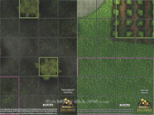 Map - Weathertop / Bag End (Fellowship of the Ring)