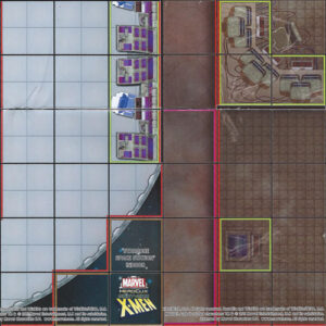 Map - Starcore Space Station / Abandoned Weapon X Facility (X-Men)