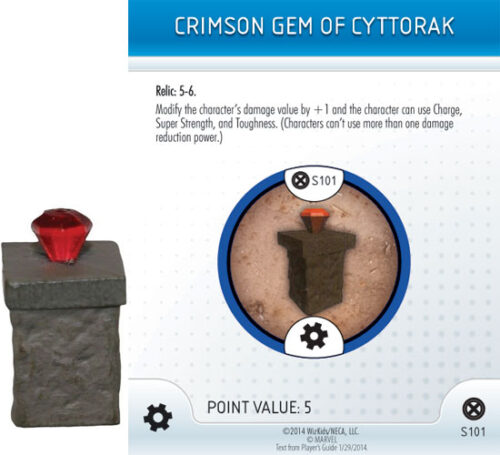 #S101 - Crimson Gem of Cyttorak 3D Object LE