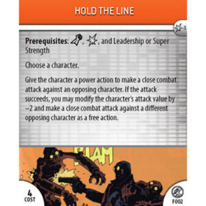 #F002 - Hold the Line