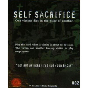 #PT002 - Self Sacrifice