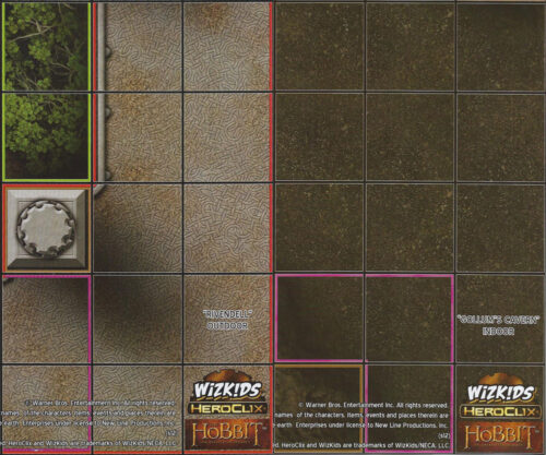 Map - Rivendell / Gollum's Cavern (The Hobbit)