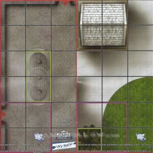 Map - Rooftops of Gotham City / Paradise Island (Justice League)