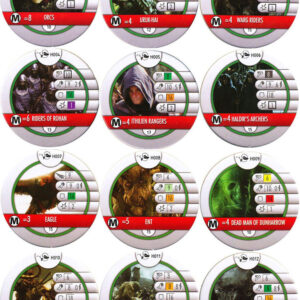 Complete Horde Token Set H001-H012