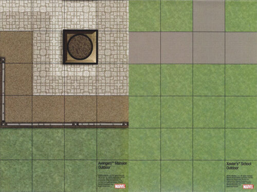 Map - Avengers Mansion / Xavier's School 24x24 (Marvel Map Set)