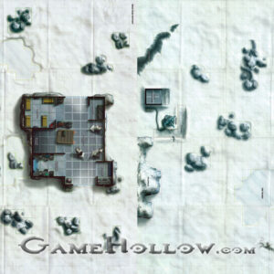 Map - Hoth Ice Plains / Echo Base Outpost (Battle of Hoth)