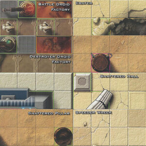 Tile Map - Clone Strike Set of 8