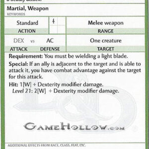 #P03 - Clever Strike (Rogue)