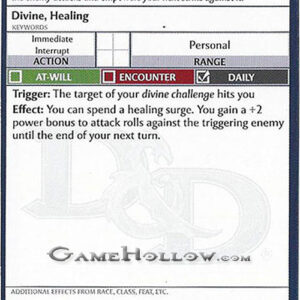 #P06 - Flare of Divine Vengeance (Paladin)