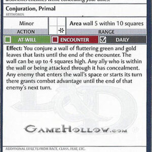 #P14 - Leaf Wall (Druid)