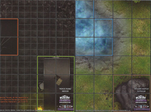 Map - Rokos Ruins / Wylden Watch (Mage Knight Resurrection)