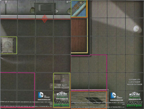 Map - Crime Alley / Gotham City Clocktower (Streets of Gotham FF)