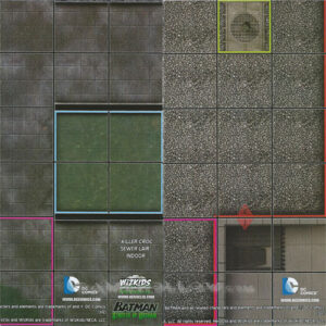 Map - Killer Croc Sewer Lair / Streets of Gotham City