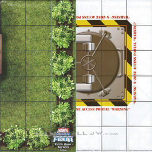 Map - Castle Doom Gardens / Baxter Building (Fantastic Four Starter)