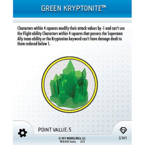 #S101 - Green Kryptonite 3D Object LE