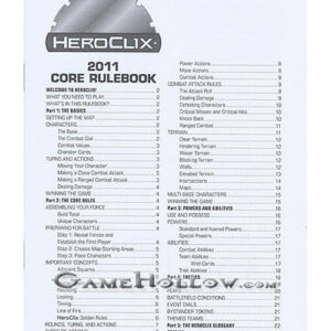 Starter Set - 2011 Core Rulebook