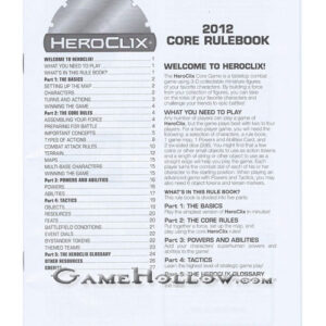 Starter Set - 2012 Core Rulebook