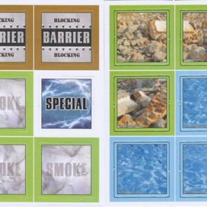 Tokens Objects - Barrier Smoke Special NEW (6 tokens)