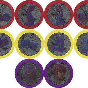Tokens Objects - X-Men Days of Future Past (10 tokens) Sentinel Parts