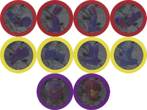 Tokens Objects - X-Men Days of Future Past (10 tokens) Sentinel Parts