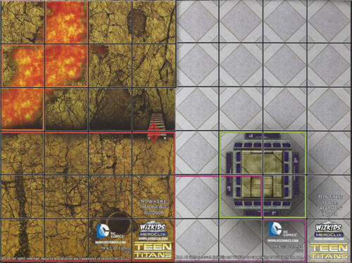 Map - N.O.W.H.E.R.E Crucible / Teen Titans Tower Great Hall