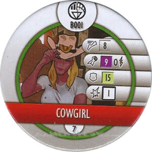 #B001 - Cowgirl (bystander token)