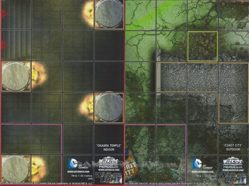 Map - Okaara Temple / Coast City (War of Light OP Kit)