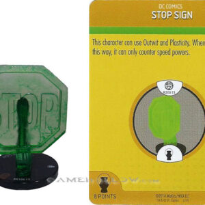 #R200.13 - Construct Green Stop Sign 3D Relic SR