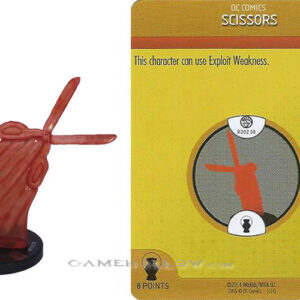 #R202.08 - Construct Red Scissors 3D Relic SR