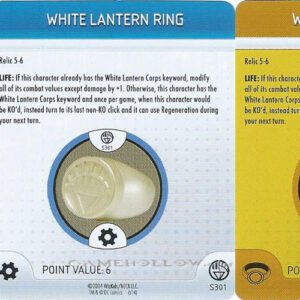 #S301 R301 - Ring White Lantern 3D Relic LE