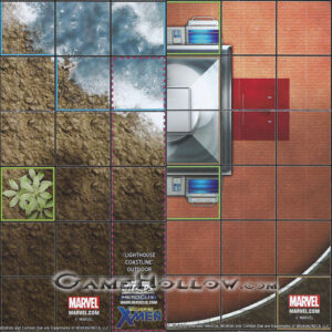 Map - Lighthouse Coastline / Lighthouse (Wolverine X-Men)