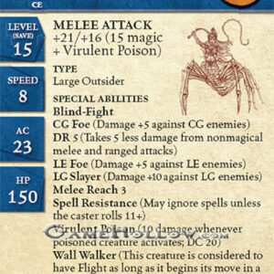 Stat Card Promo - Aspect of Lolth EPIC (Archfiends #46)