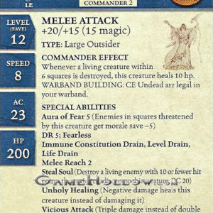 Stat Card Promo - Aspect of Nerull EPIC (Deathknell #31)