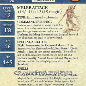 Stat Card Promo - Hierophant of Seventh Wind EPIC (Night Below #21)
