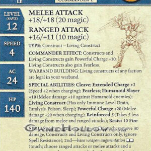 Stat Card Promo - Lord of Blades EPIC (Blood War #39)