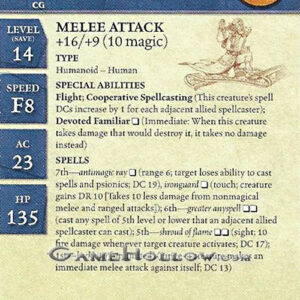 Stat Card Promo - Wizard of Turmish EPIC (Unhallowed #27)