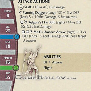 Stat Card Promo - Elf Conjurer 2.0 (Desert of Desolation #16)