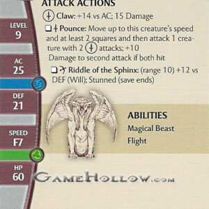 Stat Card Promo - Sphinx 2.0 (Desert of Desolation #08)