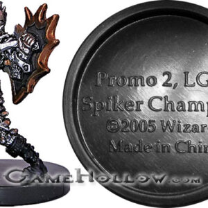 Spiker Champion Promo, Promo 2 (Angelfire #07)