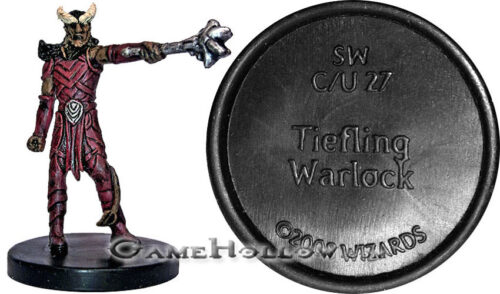 Tiefling Warlock Promo, SW (Dungeons of Dread #47)