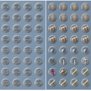 Starter - 2000 Token Sheet of Potions/Traps/Chests/Armor/Spells/Doors