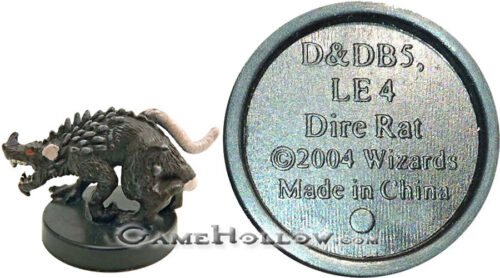 Starter Basic - D&DB5 - Dire Rat (Giants of Legend)