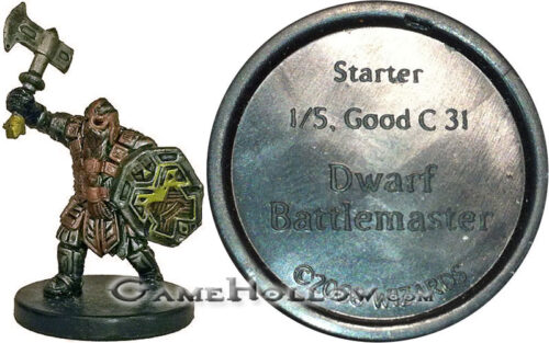 Starter Figure #01 - Dwarf Battlemaster